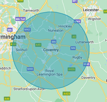 Areas we Cover